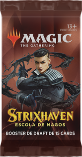 Booster de Draft - Strixhaven: Escola de Magos - Magic: The Gathering - MoxLand